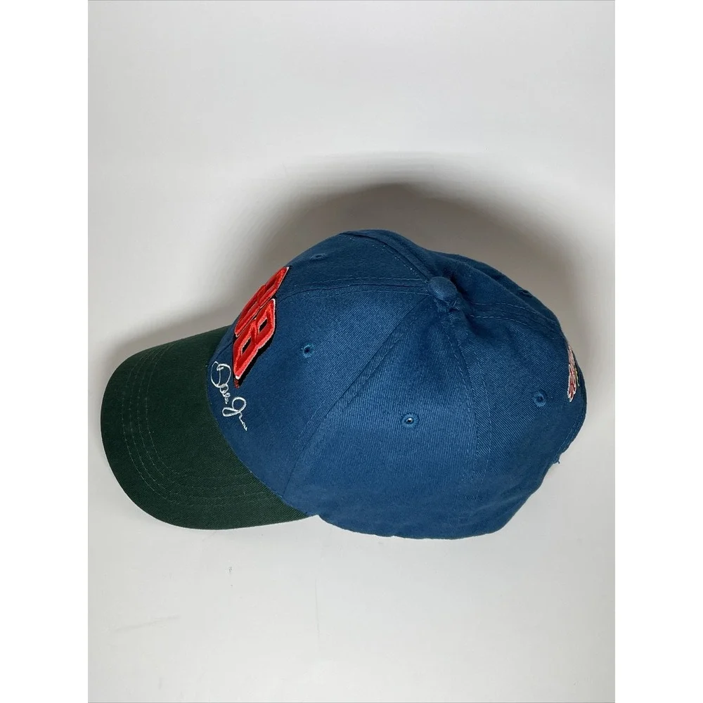 Mens Dale Earnhardt Jr 88 Kelloggs Racing Hat Blue Green 2008 NASCAR Cap - Picture 5 of 12